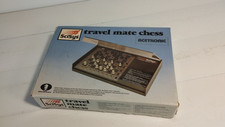 Travel Mate Elektronisches Schachspiel Vintage 1983 von Scisys Acetronic Schach