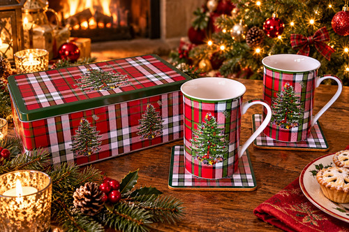 Ein paar spode - christmas, tree