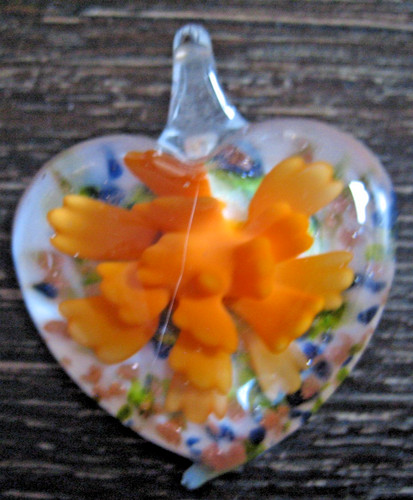 Traum orange muranoglas - traum, in
