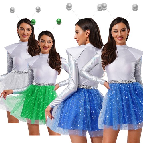 Damen alien kostüm space - damen,