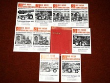 Schlüter Traktomobil Compact 850 1050T & Super 850 - 2000  Mappe mit 9 Prospekte