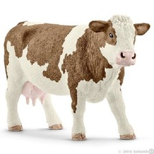 Schleich 13801 Fleckvieh-Kuh