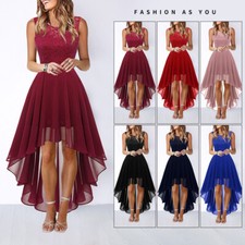 Damen Vokuhila Cocktailkleid