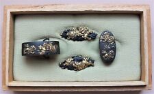 Kodogu ShiShi Lion, Fuchi Kashira-Menuki, Edo Periode, Koshirae