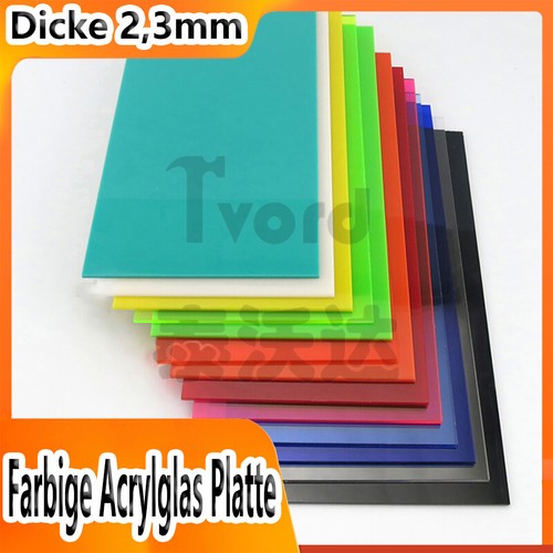 Farbige acrylglas platte dicke - farbige,