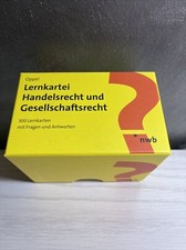 Lernkartei Handelsrecht und Gesellschaftsrecht  Florian Oppel   Lernkarten