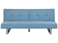 Trendy Schlafsofa in Blau