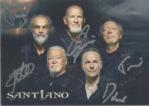 Autogrammkarte santiano - autogrammkarte,