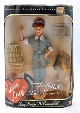I Love Lucy Barbie Puppe Episode 30: Lucy Does TV Commercial / Mattel 17645, Ovp