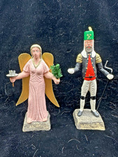 DDR Erzgebirgische MASSE Figuren " ENGEL & BERGMANN"- 16 cm hoch -wohl  ALT - GI