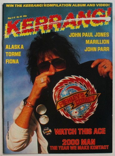 Kerrang magazine 93 may - uk, no.