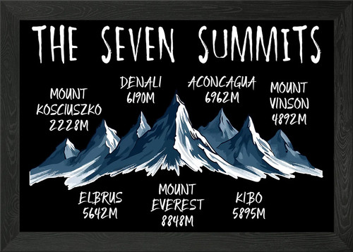 Seven summits mountains - summits,