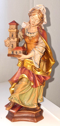 Holzfigur geschnitzt hl - holzfigur,