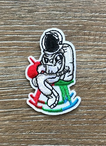 Astronaut patch aufnäher - astronaut,