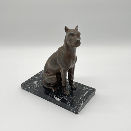 Alte metall figur dogge - alte,