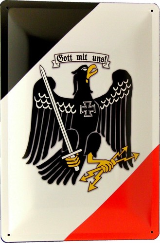 Blechschild 20x30 deutschland - blechschild,