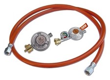 Gasschlauch Druckminderer Regler Manometer 50mbar Propangasschlauch 3 Größen