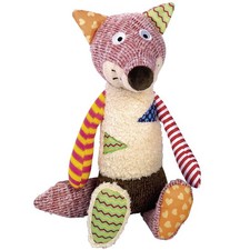 Nobby® Hunde Spielzeug Plüsch Fuchs Kunterbunt 33 cm