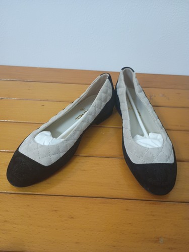 Chanel ballerina gesteppt - chanel,