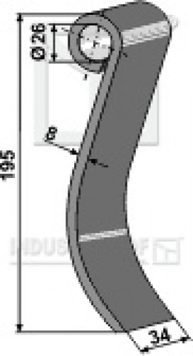 Schlegelmesser mulchermesser - schlegelmesser,