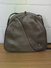 Assima Creation Vintage Lederhandtasche – Farbe Khaki/Braun, sehr guter Zustand