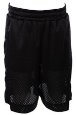 FENDI BLACK FF JERSEY SHORTS