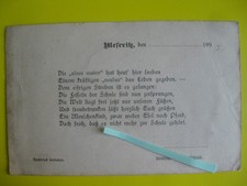 alte Vorläufer Postkarte