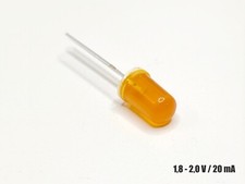 LED 30° 5mm rund rot gelb