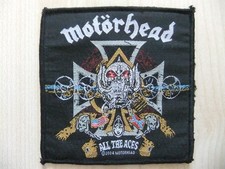 Motörhead All The Aces Aufnäher Patch Diamond Head Manowar Running Wild Saxon