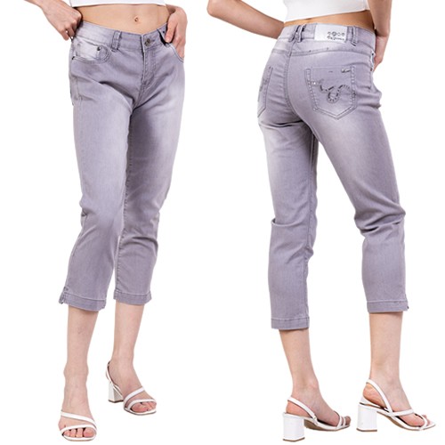 Damen capri skinny - damen, jeans