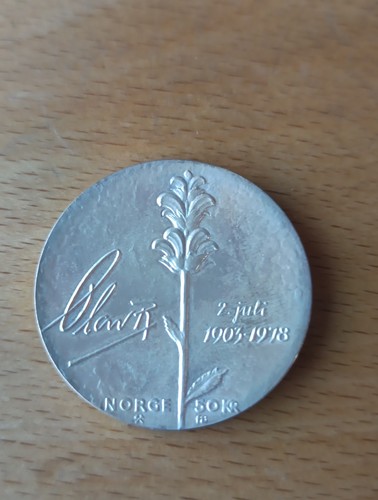 Kronen norwegen 1978 könig - 50,