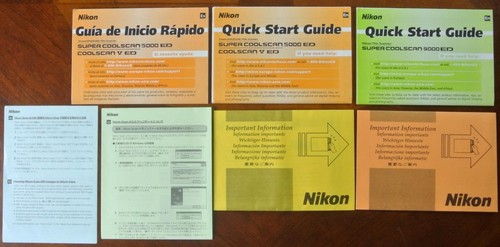 Genuine nikon coolscan v - genuine, iv