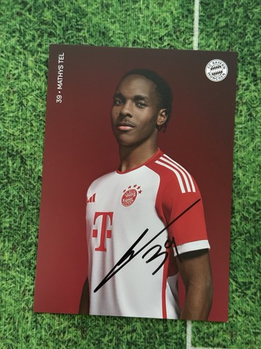 Mathys tel autogrammkarte - tel,