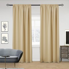 EUGAD 2x vorhänge blickdicht