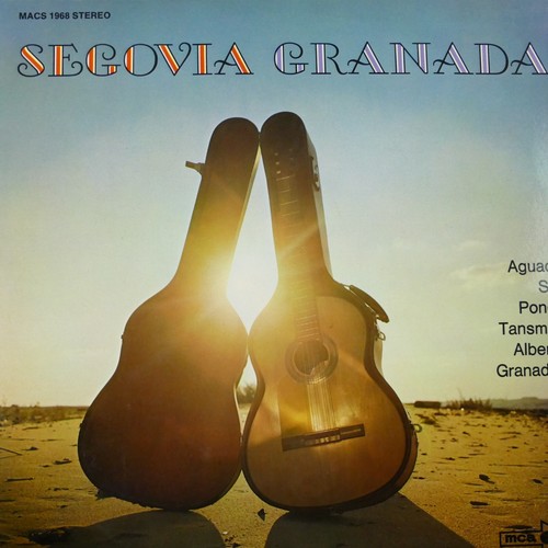 Andrés segovia granada - granada, 1970