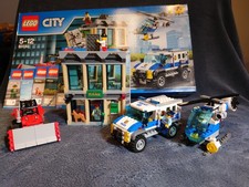 Lego 60140 Bankraub mit Planierraupe Lego City Banküberfall Helikopter