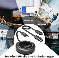 Wireless HDMI Transmitter and Receiver, USB-C zu HDMI Extender mit PD3.0
