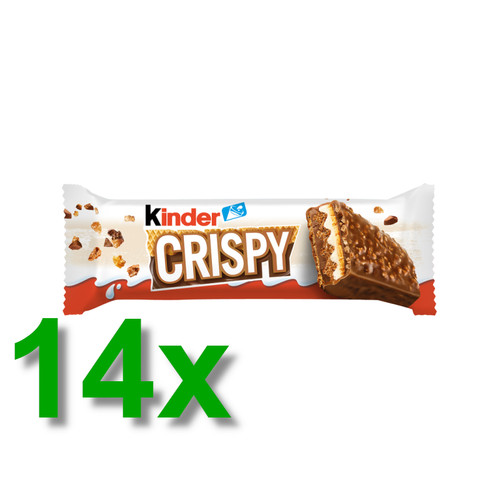 Ferrero kinder crispy 14x 34g - crispy,