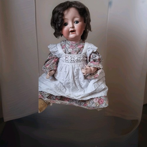 Antike porzellankopfpuppe - ,