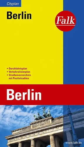 Falk cityplan berlin 000 - berlin, 1:25.000