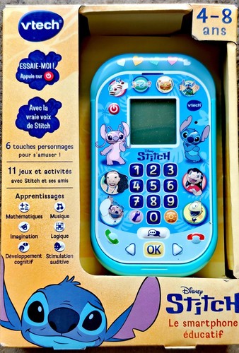 Vtech disney stitch lernhandy - disney,