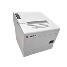 Unykach POS5 Thermo Ticket Drucker UK56009W Weiß Tasten Druckmaschine
