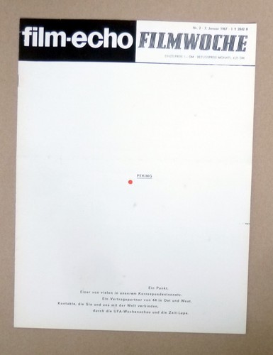 Film echo filmwoche 2 1967 - nr., 2/1967