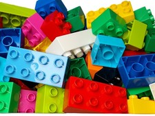 (001) Lego Duplo®  60 bunte Grundbausteine 20 2x4 + 40 2x2 Noppen Konvolut
