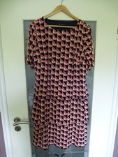 Betty Barclay Sommerkleid Stufenkleid kurzarm KORTE MOUWEN Freizeitkleid pink