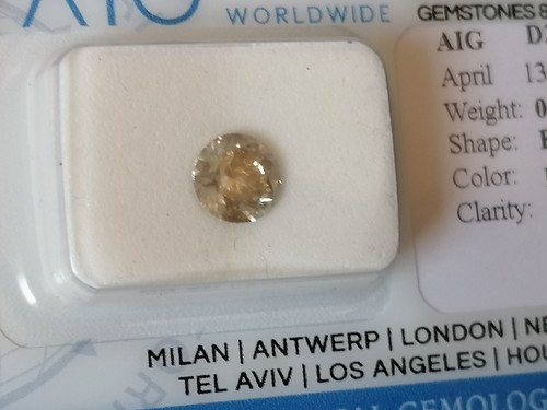 Natürlicher diamant aig - natürlicher,