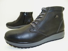 Joya Wilma Stiefelette Boots Stiefel Damen Schuhe Leder Gr.41 2/3 Dark Grey