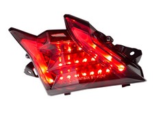 Getöntes Rücklicht kompatibel mit BMW S 1000 RR - E-geprüft LED Rückleuchte