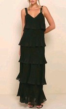 Lulus Elegant Black Pleated