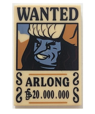 LEGO One Piece Wanted Poster -